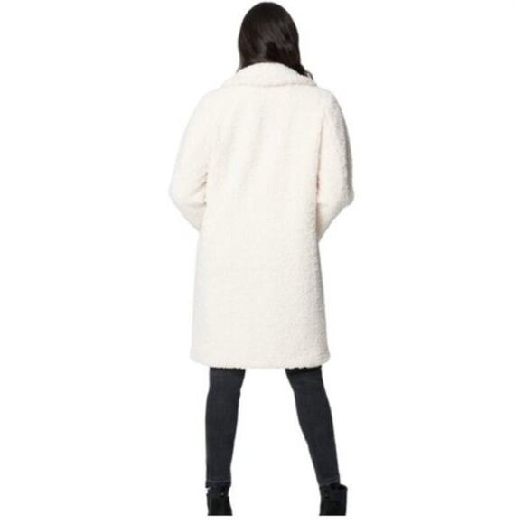 Blank NYC Sea Salt Faux Sherpa Coat, M - Picture 4 of 11